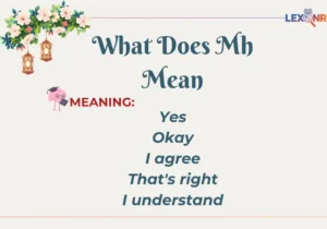 What Does Mh Mean