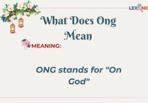 What Does Ong Mean