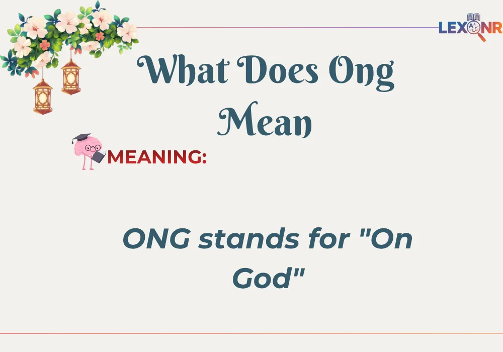 What Does Ong Mean