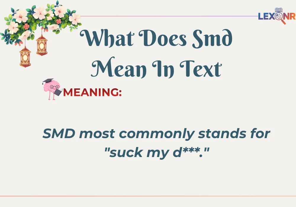 What Does Smd Mean In Text