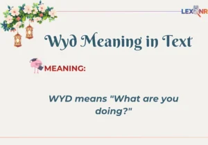 Wyd Meaning in Text